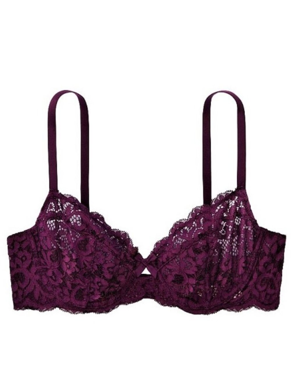 38C VICTORIA SECRET Body by Victoria Unlined Uplift Demi Lace Bra nwt